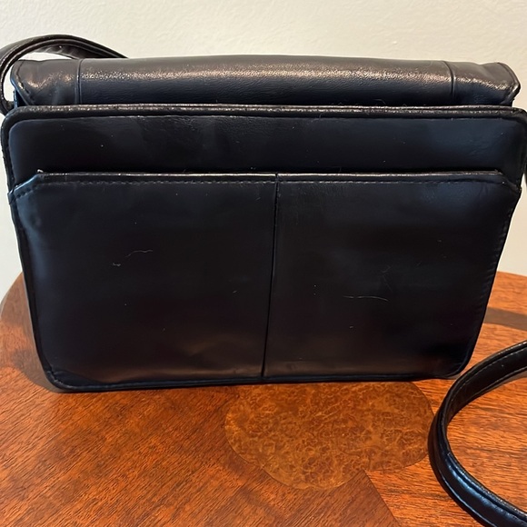 Coletta  Crossbody bag  shoulder bag  Black Genuine leather  With wallet/mirror - Picture 6 of 15